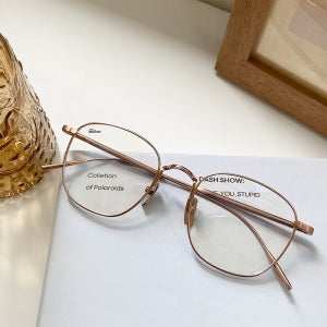 페이크미 엘포 L4 RGD 베타티타늄 로즈골드 여자 메탈 안경테