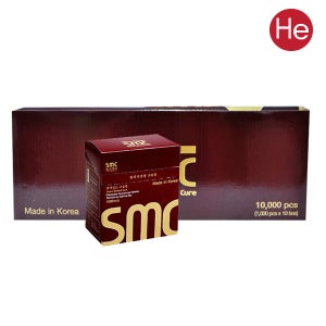 SMC 스프링침 20X15mm 1박스(1000쌈 10000개) 멸균침 한방침 스프링핸들 일회용침