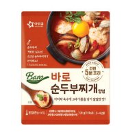 아워홈 바로 순두부찌개양념 120g/ 소스