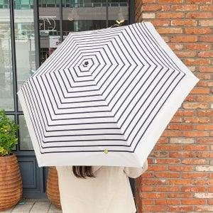 스마일 스트라이프 UV 자외선차단 암막 우양산