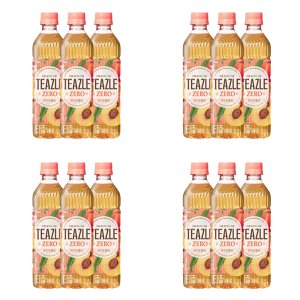 웅진 티즐 피치우롱티 500ml x 20개 제로
