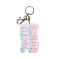 키르시 키링 KIRSH GIRL GRADATION KEY RING JS CLEAR