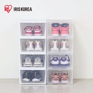 아이리스 코리아 프리미엄 대형 슈케이스 신발 정리함 보관함 정리대