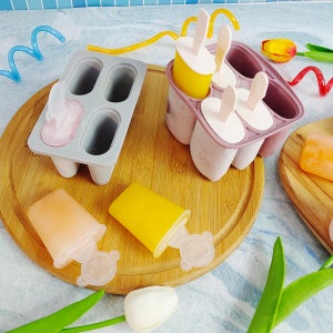 국산 샤베트 몰드 6구 4구 실리콘 아이스크림틀 펭귄 얼음틀