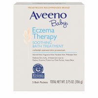 Aveeno Baby 민감성피부 테라피 오트밀 수딩 입욕제 Eczema Therapy 5개입x5팩