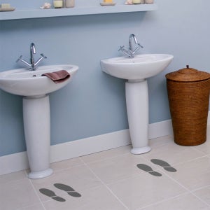 발바닥 스티커 10족 생활속 거리두기 바닥 발자국 스티커