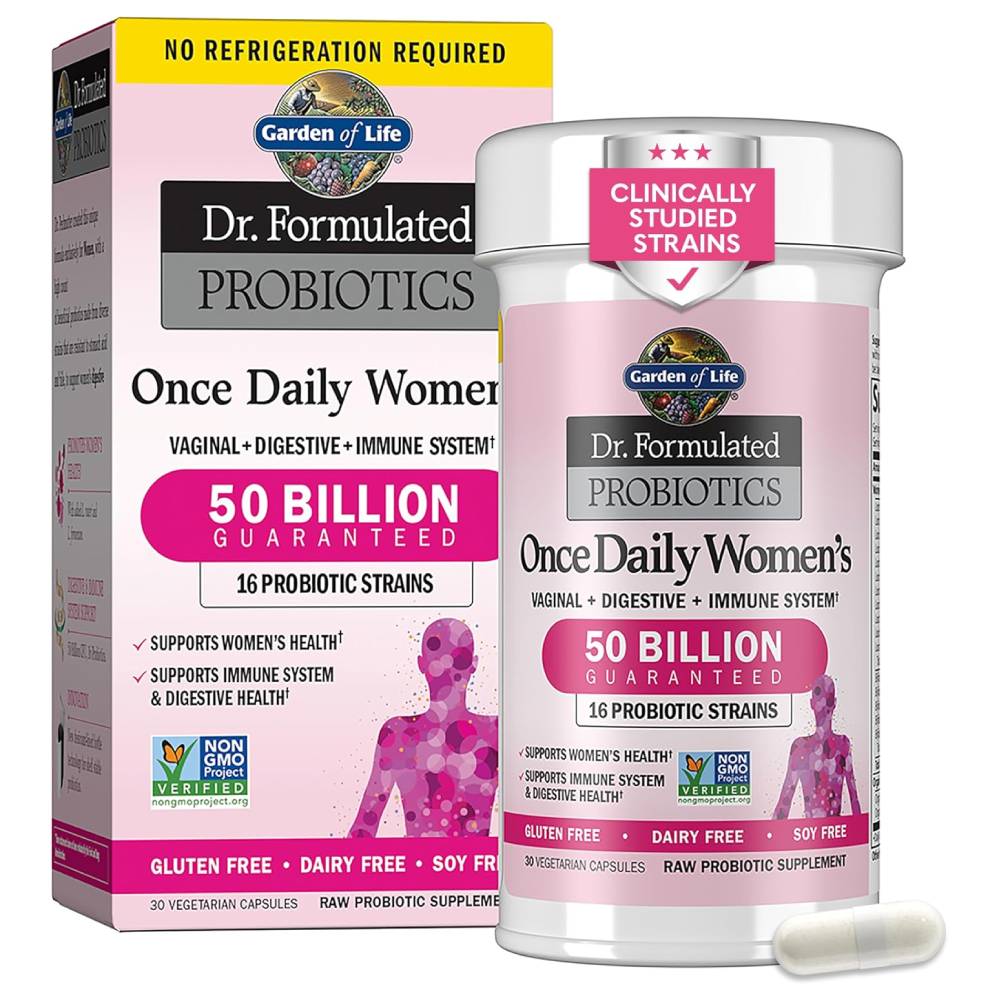 <b>가든오브라이프</b> 닥터포뮬레이티드 500억 <b>프로바이오틱스</b> 유산균 여성 30캡슐