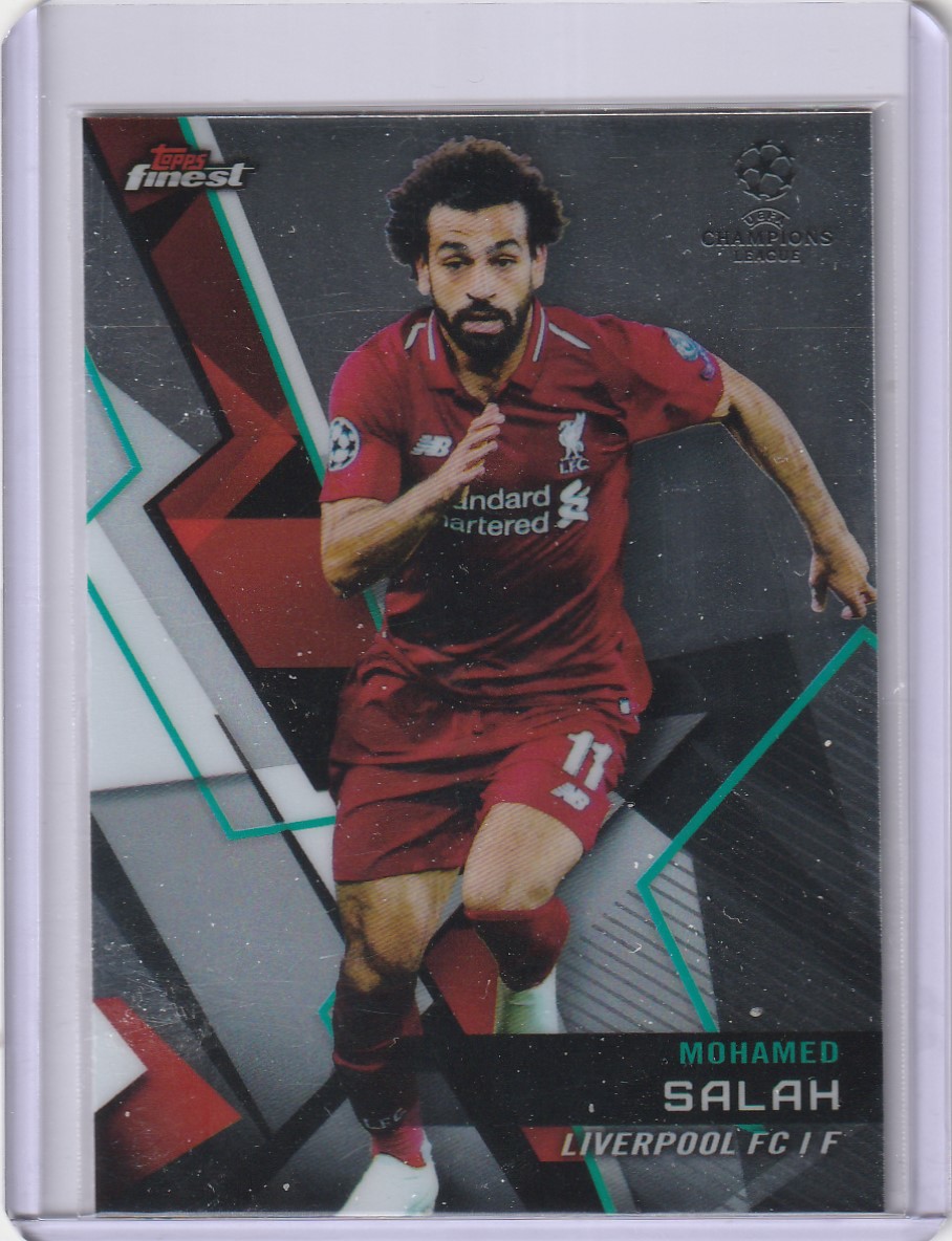 모하메드 살라 2018-19 Topps Finest UEFA Champions League No-83 축구카드