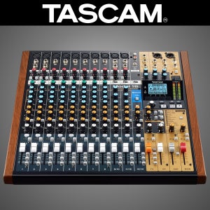 TASCAM Model 16 타스캠 모델16 레코딩 방송용 루프백 믹서 오디오 인터페이스