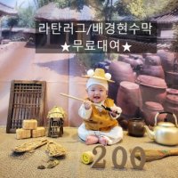 [전국최다][너의하루 아기마당쇠] 200일 300일 아기 셀프 소품 우드토퍼 대여