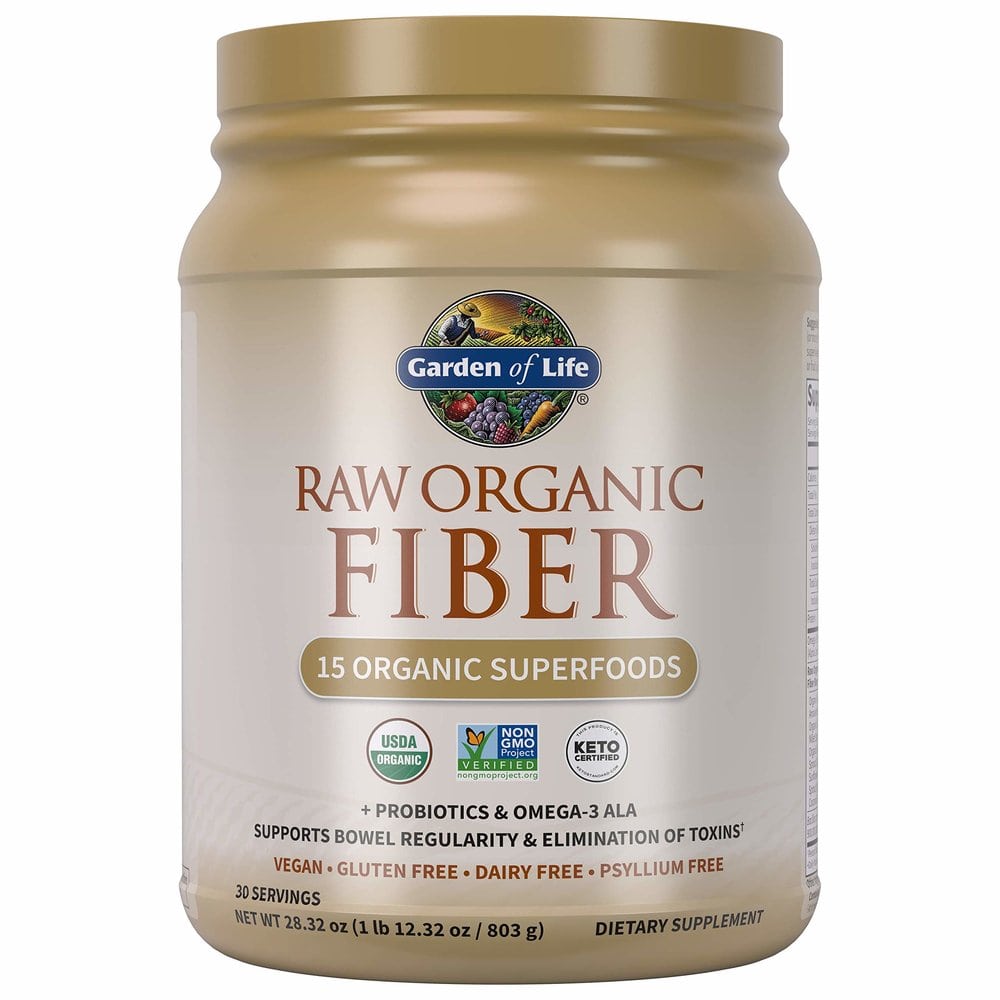 Garden of Life Raw Superfood Fiber 28.32oz 가든오브라이프 화이버 섬유소 803g 1병