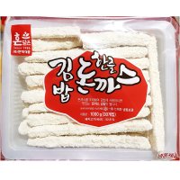 한맥 김밥 한줄 돈까스1kg [약 30줄]