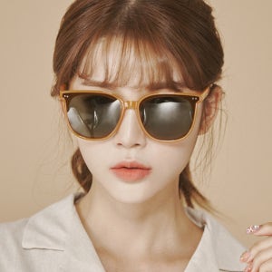 남여 사각 뿔테 편광 선글라스