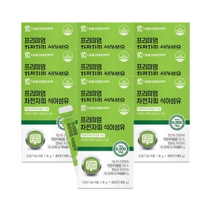 대웅생명과학 프리미엄 100% 차전자피 식이섬유 30포, 10개
