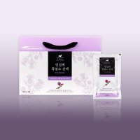 흑색건강 무약재 엉겅퀴 흑염소진액 100ml 30포 청년농부 흑염소즙 엑기스