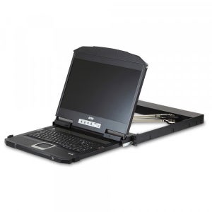 ATEN 에이텐 CL3700NW 18.5 인치 LCD 콘솔 KVM 스위치(USB/HDMI)