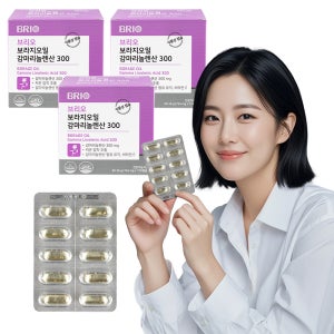 브리오 보라지오일 감마리놀렌산 300 / 여성 보라지유 오메가6 영양제 120캡슐, 3개