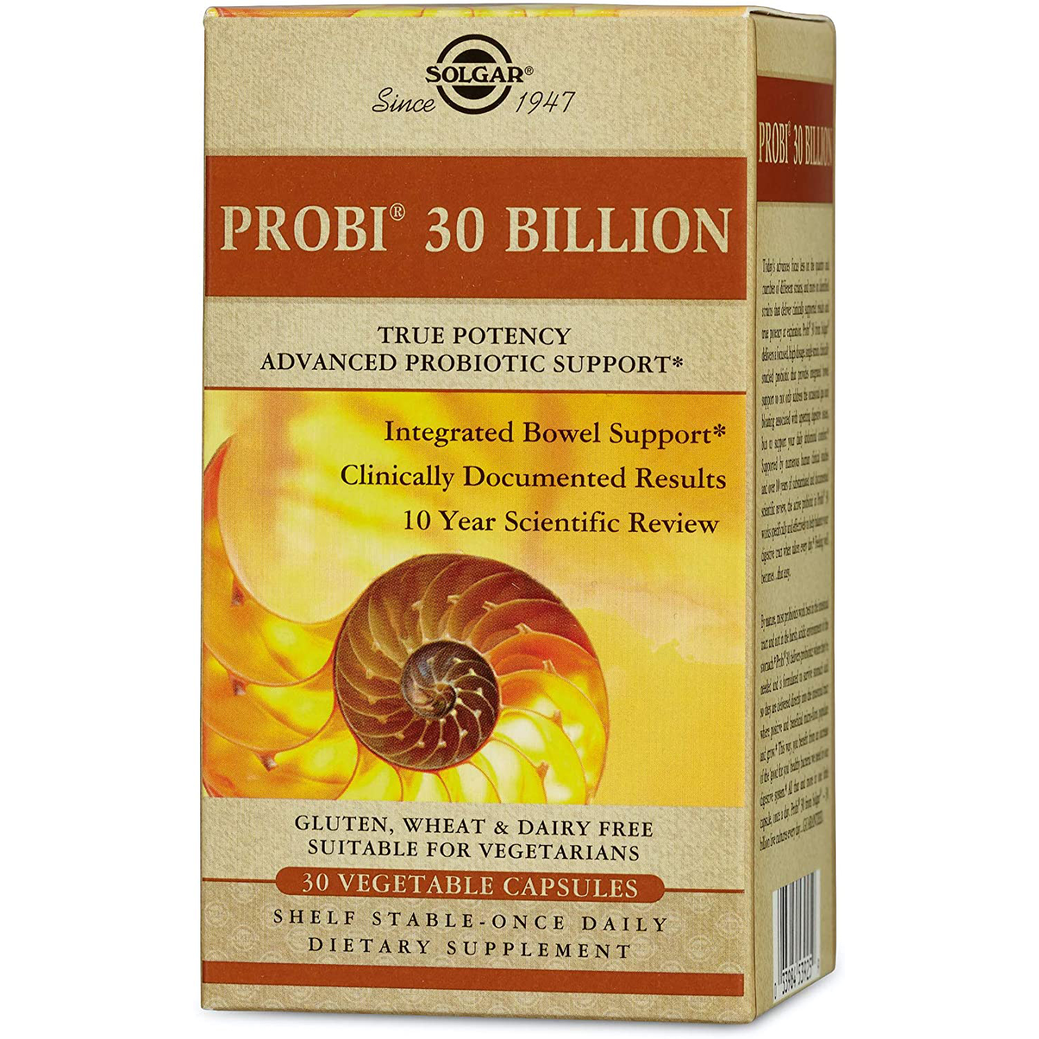 Solgar <b>Probi 30</b>Billion 솔가 프로바이 300억 30정