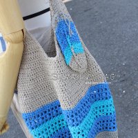 [코바늘/도안/pattern] 하와이가자 여름가방 /뜨개도안