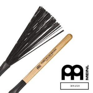 메이늘 드럼 브러쉬 스틱 SB303 나일론 나무핸들