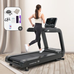 이고진 X8 런닝머신 저소음 유산소 실내 운동기구 경사도 조절 트레드밀 클럽용 헬스장