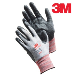 3M 프로그립 3000 스마트폰터치 안전 장갑 엠보싱 코팅 정밀 작업용 목장갑
