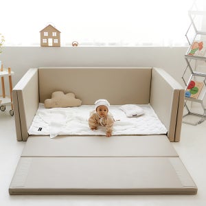 도노도노 하이가드 멀티범퍼침대+모달 패드 세트 (먼지제로 범퍼침대+구름 모달 아기 패드)