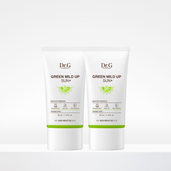 [듀오] 닥터지 그린 마일드 업 선 플러스 35mL X2개 기획 세트(SPF50+ PA++++)