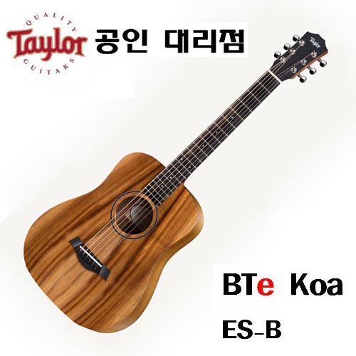 Taylor 어쿠스틱기타 BTe Koa 베이비
