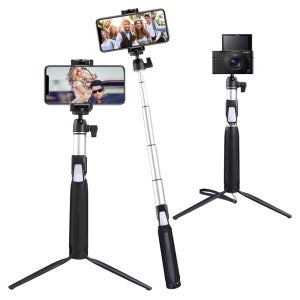 스마트폰 무선 블루투스 퀵 셀카봉 알루미늄 경량 삼각대 SC1-A