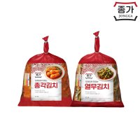 [종가집] 열무김치 2.5kg + 총각김치 2.5kg