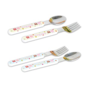 03251 명성 동물친구들 세트(중x10개)숟가락1P+포크1P