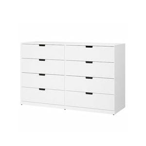 (전국 진행 완제품) 이케아 NORDLI 노르들리 160x99cm 8칸 12칸 서랍장 화이트