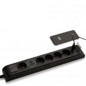 USB 스마트 멀티탭 대기전력차단 멀티코드 5구2M