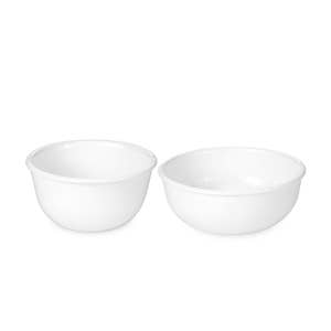 코렐 저스트화이트 한국형 공기 1P, 대접 1P / 접시세트 집들이선물 예쁜식기 신혼부부그릇 밥그릇 국그릇