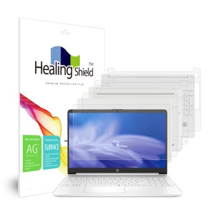 HP 15S-fq1005TU 저반사 지문방지 액정보호필름1매 외부3종 세트
