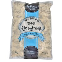 새롬푸드 맛좋은 현미 쌀가루 1kg 국산 현미가루