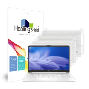HP 15S-fq1005TU 올레포빅 고광택 액정보호필름1매 외부3종 세트