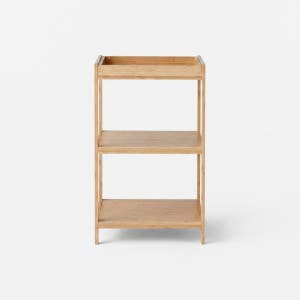 JAWAL 원목선반 대나무 41x32x69, 3단, WFR125B 3876.7811