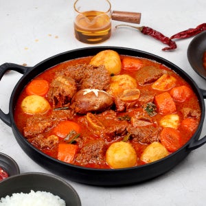 [글램쿡] 수제양념 한끼뚝딱 매운소갈비찜 1kg