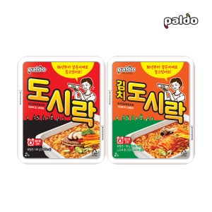 팔도 도시락 86g 12개 + 김치도시락 86g x 12개