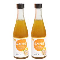 에덴 고흥유자 무농약 유자엑기스(300ml 2개) 유자기요