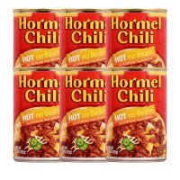 Hormel Chili Hot No Beans 칠리소스 425g 6캔