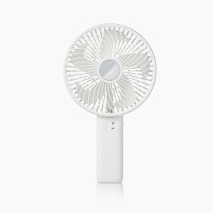 [26년 업그레이드] 프롬비 윈드스핀 빅팬 무선 폴더블 휴대용 선풍기 FB150 스노우화이트