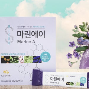 미크로에스 마린에이 프로그램 60ea 장내유익균 장건강 장내미생물 면역력증가 체질개선