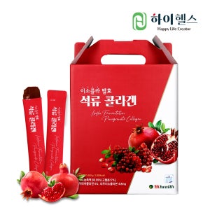 하이헬스 이소플라 발효 석류 콜라겐 젤리 스틱 (20g x 80포) 1박스