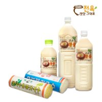 전옥 진하고 고소한 국산 콩물 1.5L 1EA(콩국수는 옵션,500ml 1L도 있어요 콩국물 콩국)