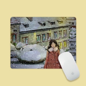 안부, 현현 아트 마우스 키보드 게이밍 캐릭터 패드