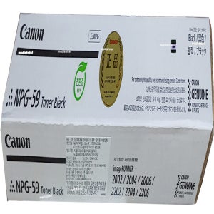 캐논 imageRUNNER 2206F iR2206F 복합기 복사기 정품 토너 카트리지 NPG59