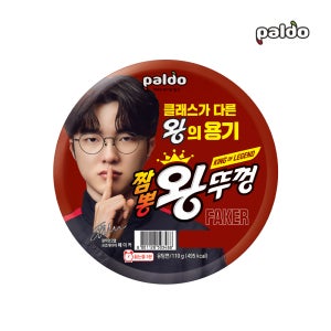 페이커 X 팔도 짬뽕왕뚜껑 110g x 18개